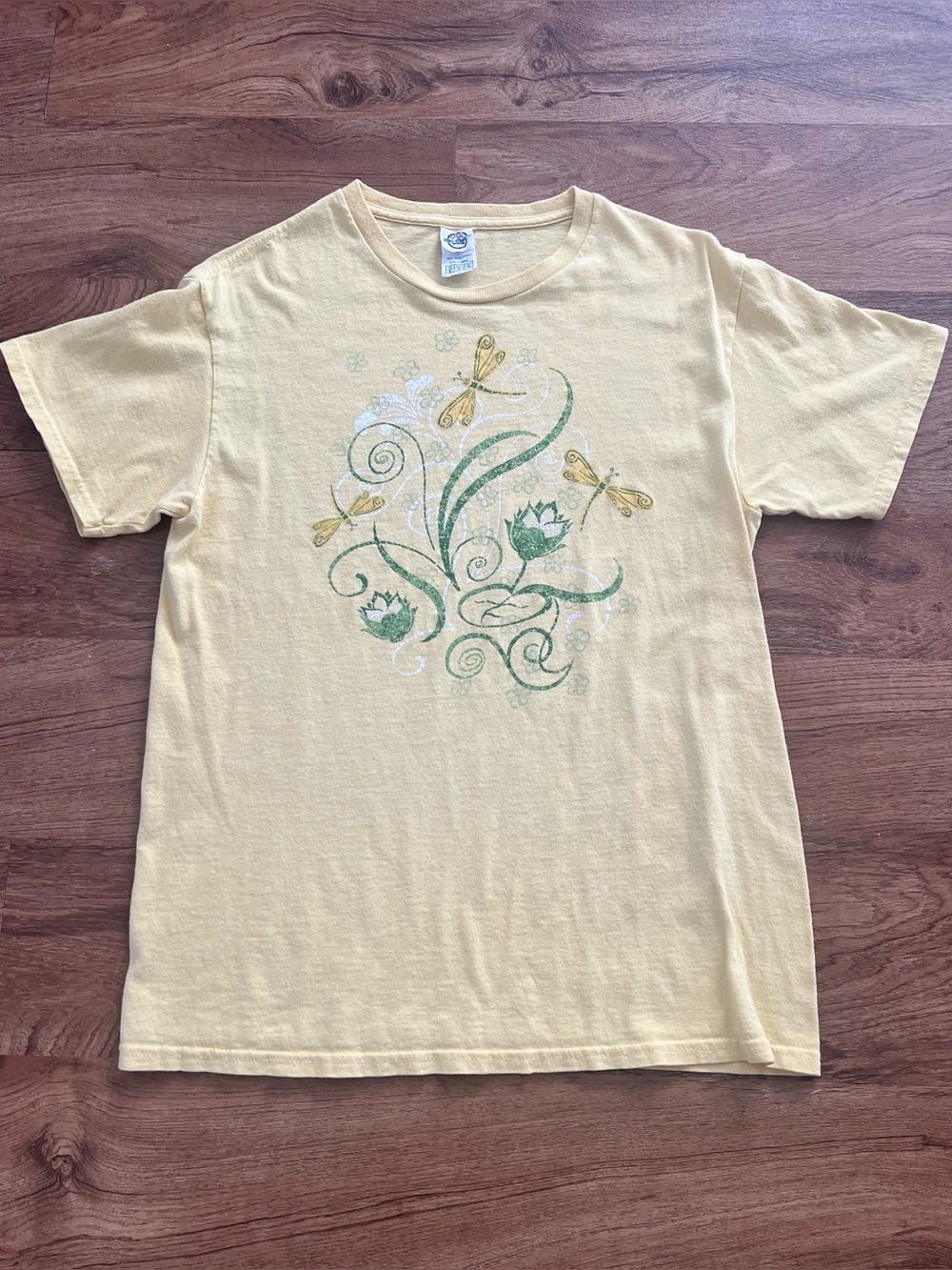 Vintage Grannycore Dragonfly Graphic Tee